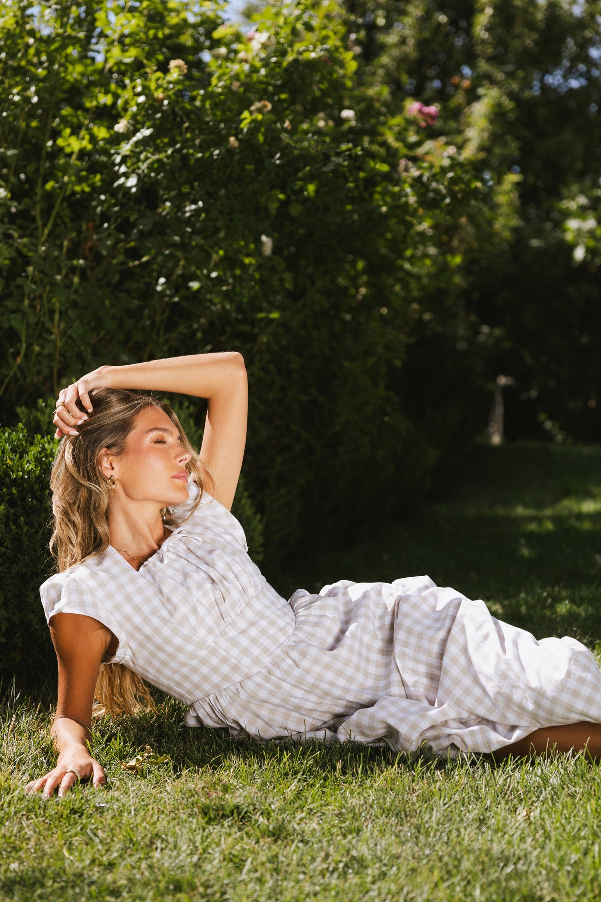 Amani Plaid Maxi Dress - FINAL SALE