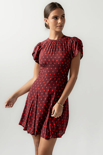 Brandy Polka Dot Mini Dress - FINAL SALE