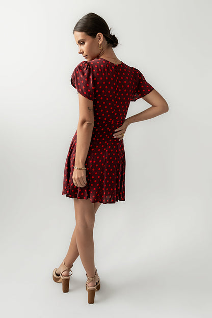 Brandy Polka Dot Mini Dress - FINAL SALE