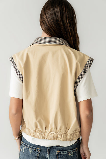 Finn Contrast Vest - FINAL SALE