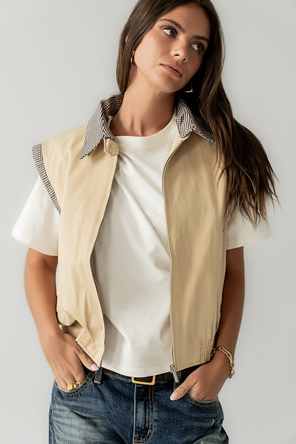 Finn Contrast Vest - FINAL SALE