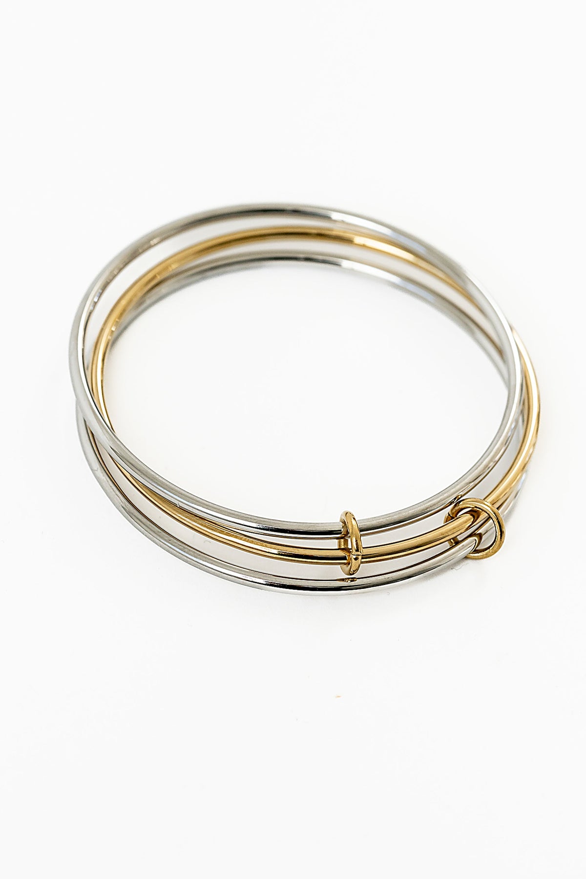 Brayden Two Toned Bangle
