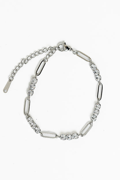 Casey Chain Bracelet in Silver
