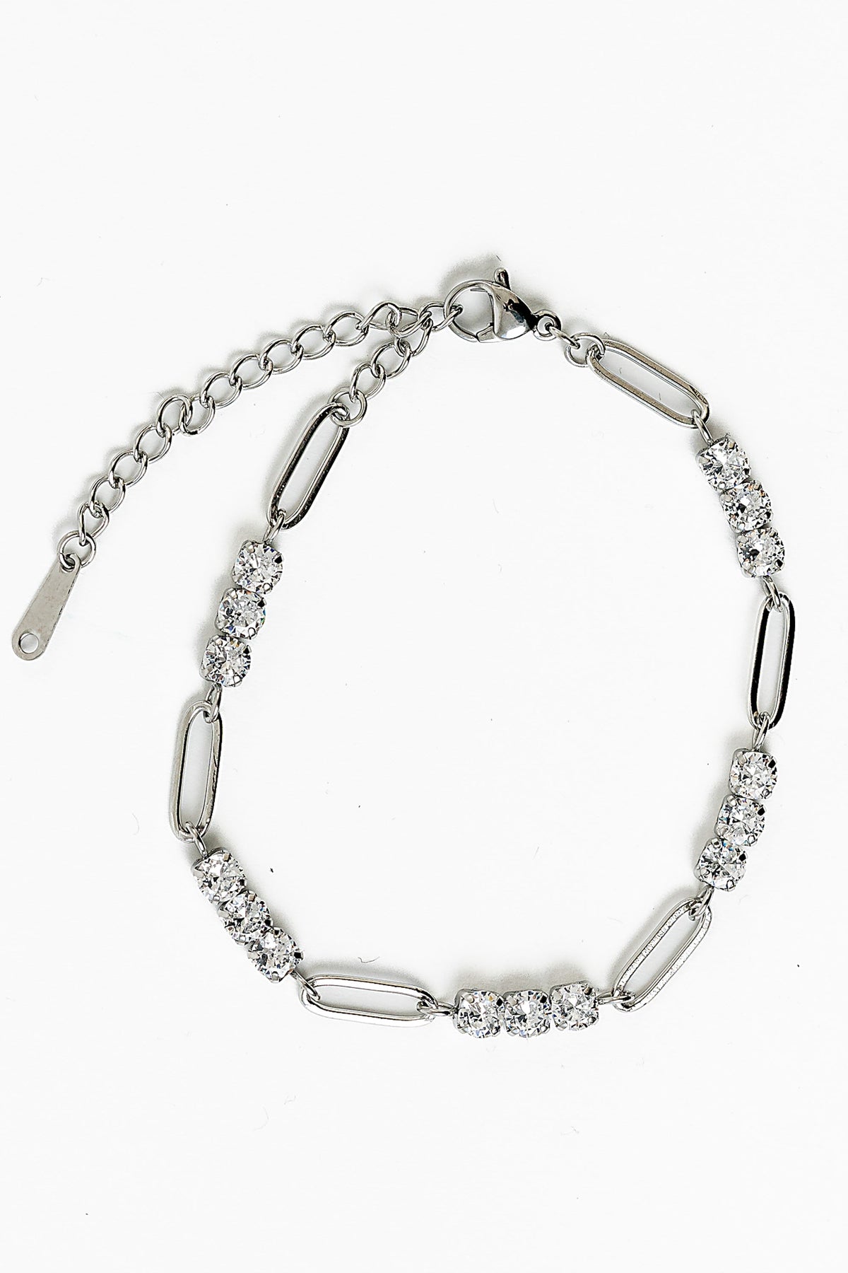 Casey Chain Bracelet in Silver