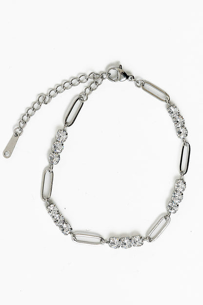 Casey Chain Bracelet in Silver