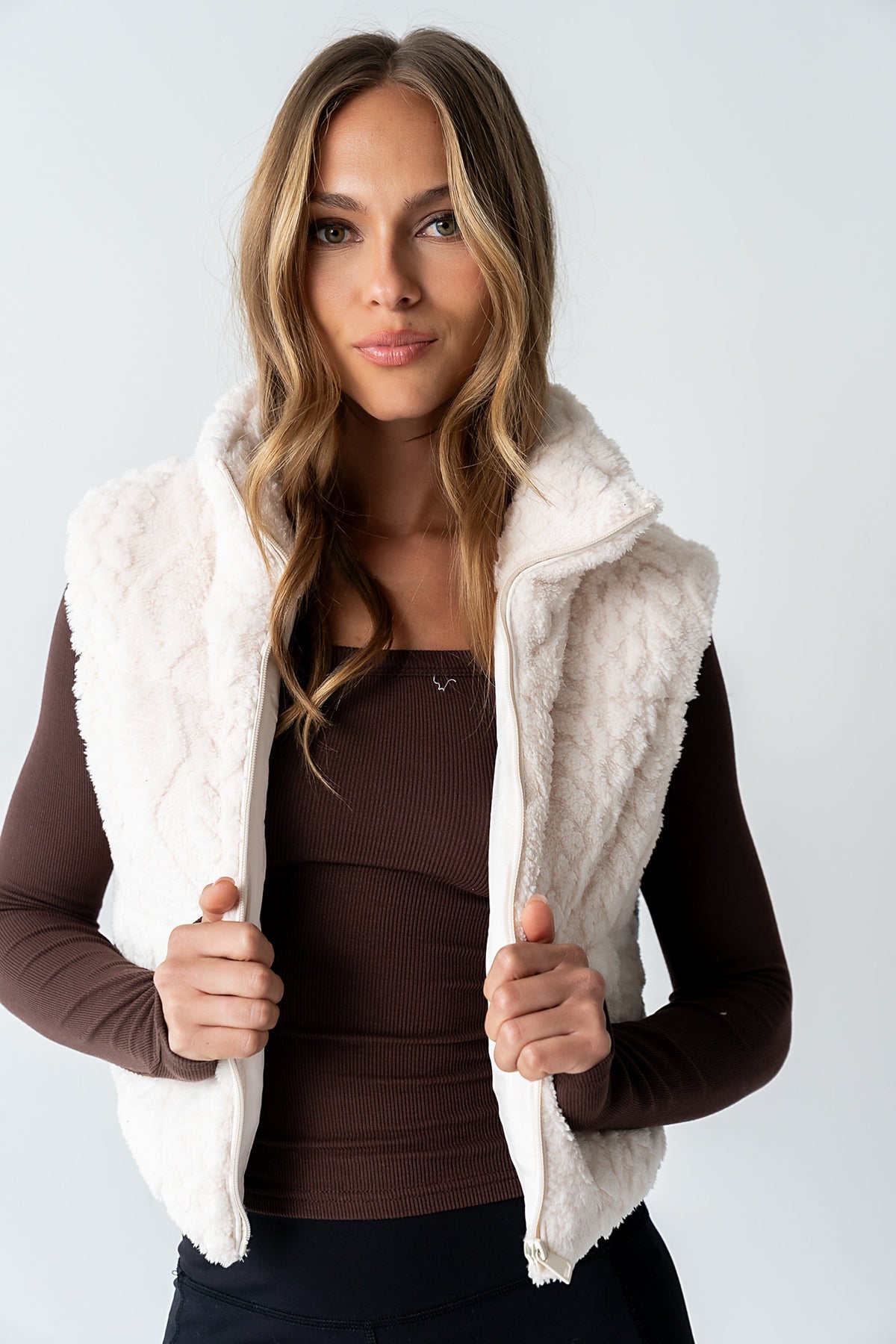 Anthony Cable Knit Vest