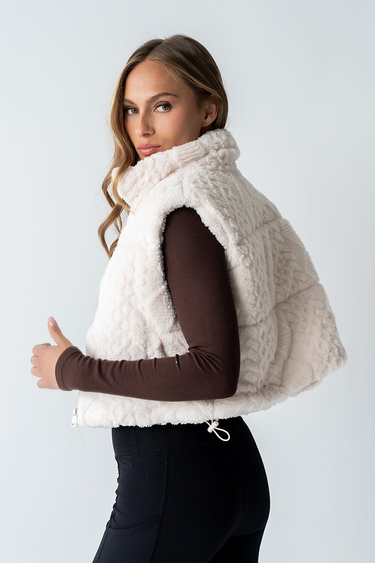 Anthony Cable Knit Vest
