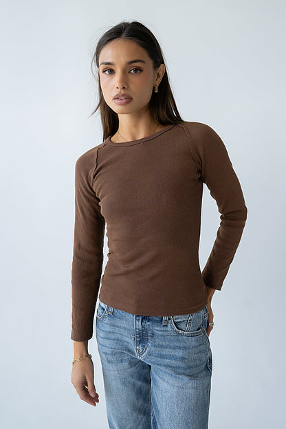 Cameron Top in Brown