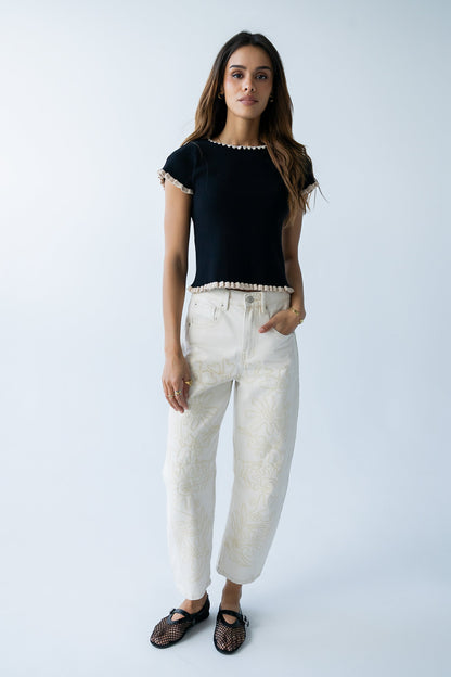Gigi Contrast Sweater - FINAL SALE