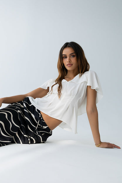 Bernice Sheer Blouse