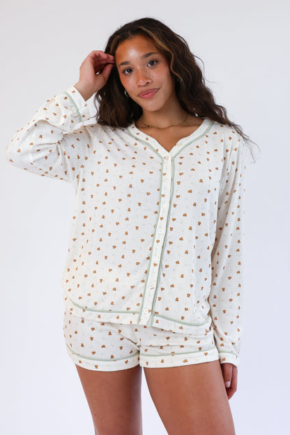 Love Letters Pointelle Long Sleeve