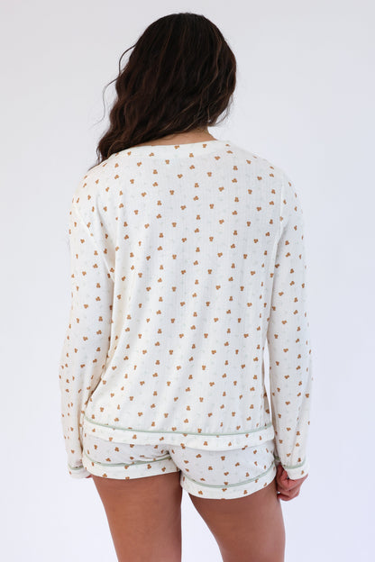Love Letters Pointelle Long Sleeve