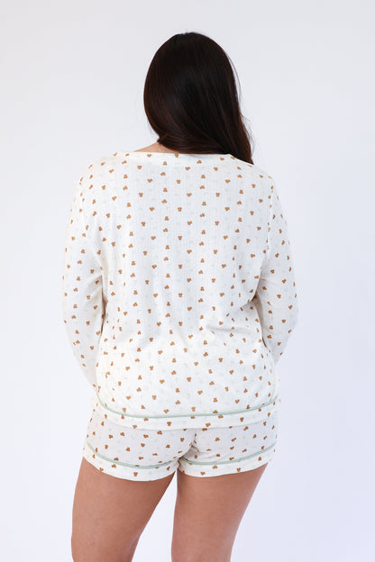 Love Letters Pointelle Long Sleeve