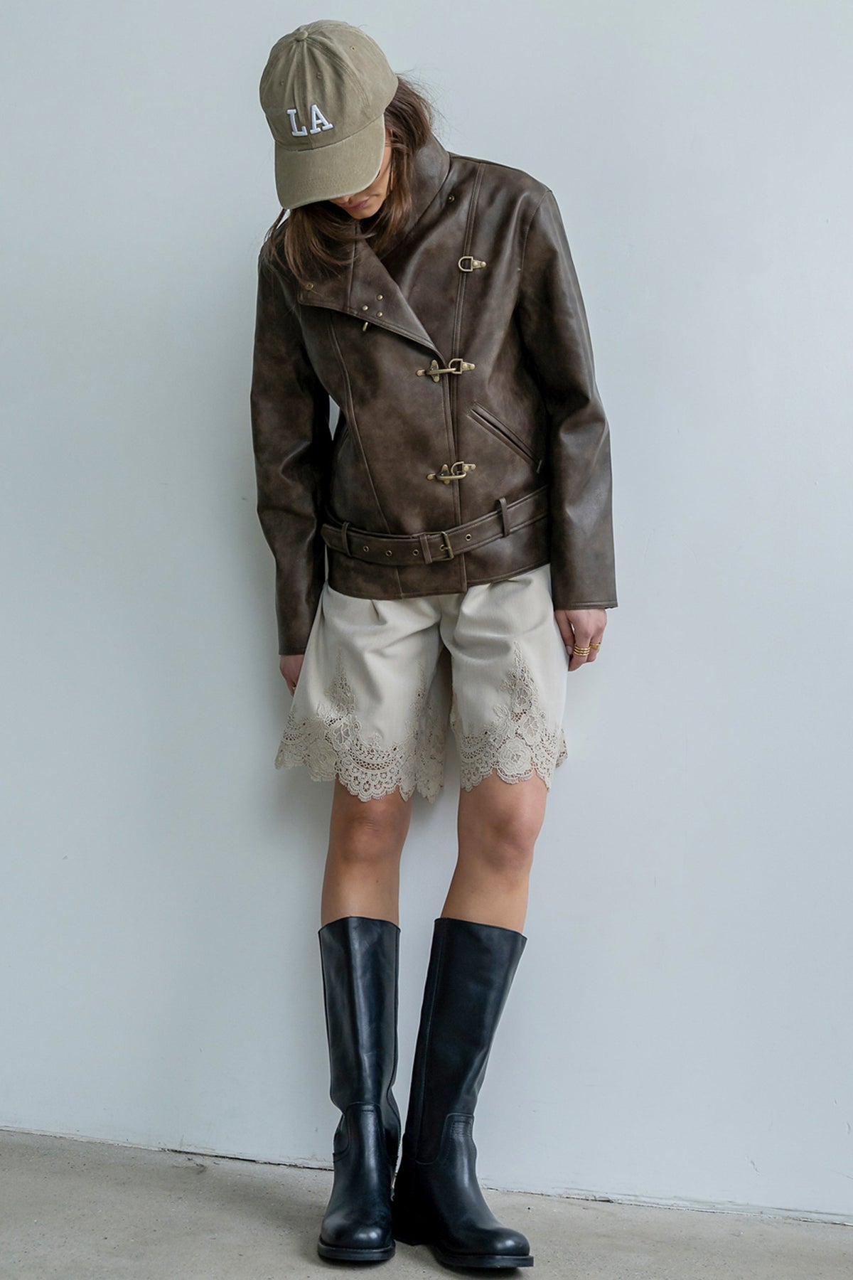 Danika Vegan Leather Jacket