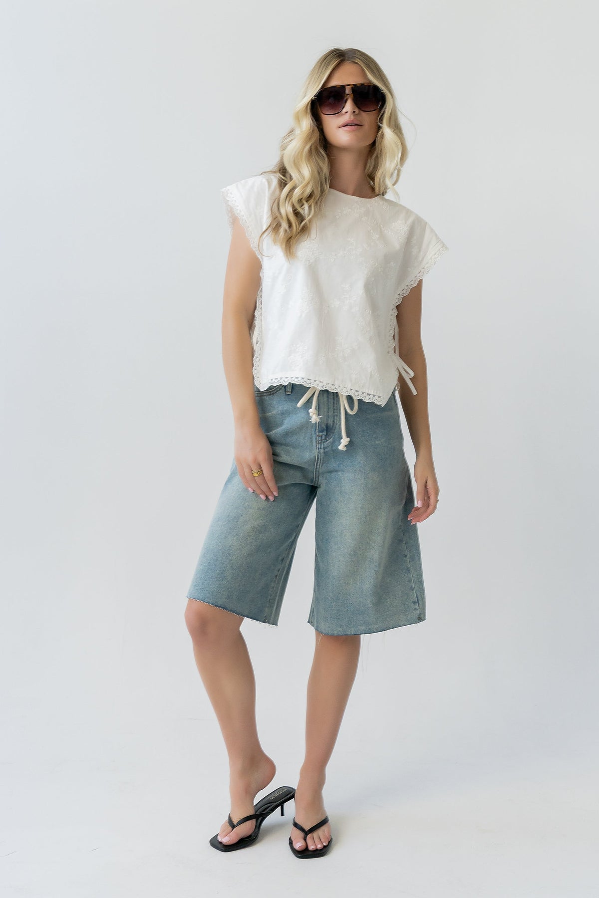 Cassidy Embroidered Top