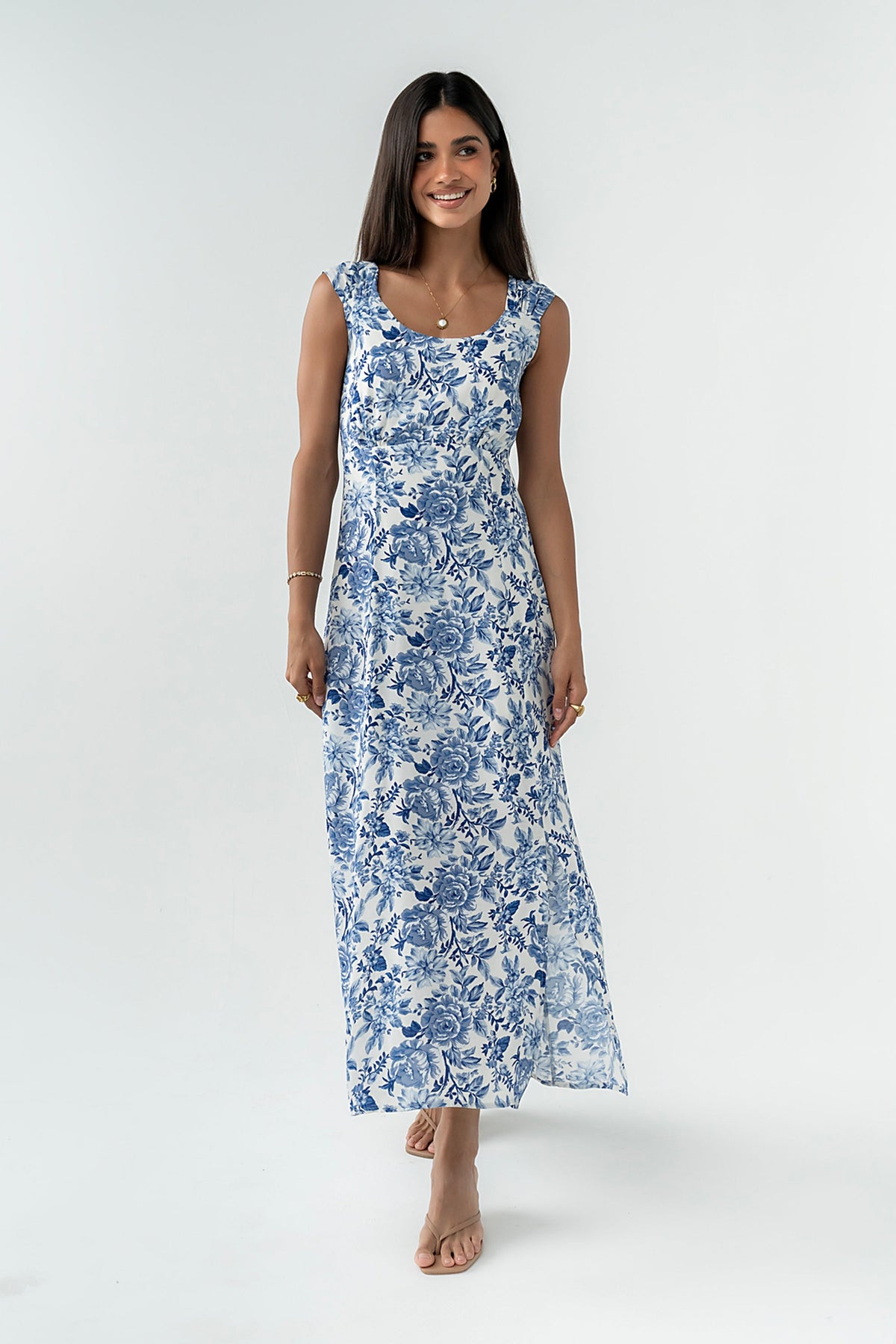 Charlize Floral Maxi Dress