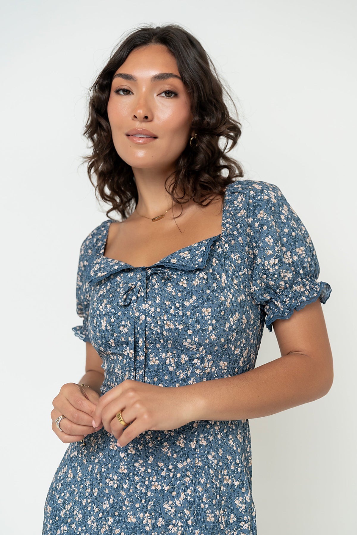 Carter Floral Midi Dress