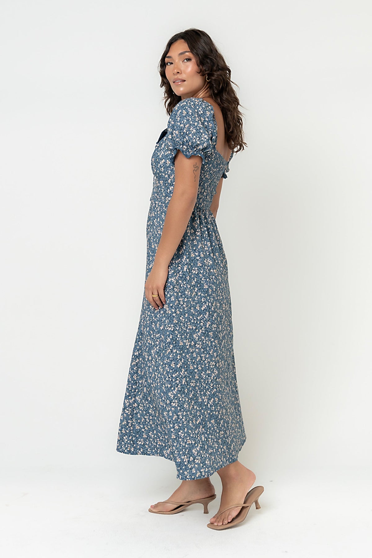Carter Floral Midi Dress