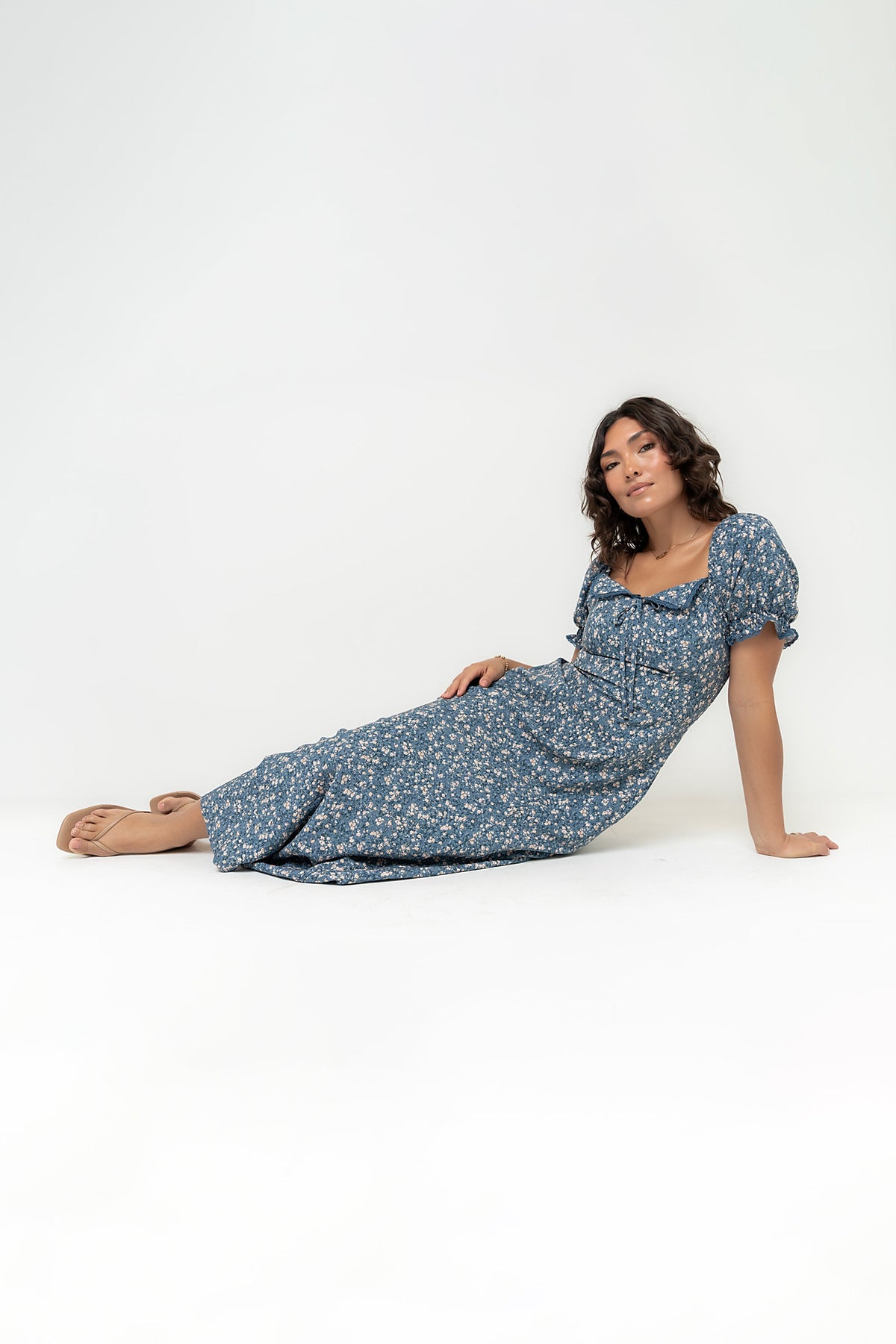 Carter Floral Midi Dress