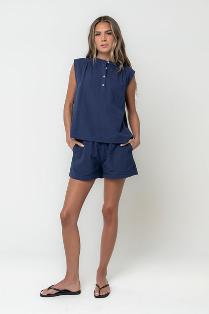 Harley Tank in Navy