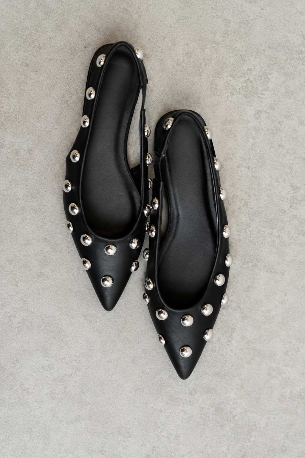 Arizona Slingback Flat in Black