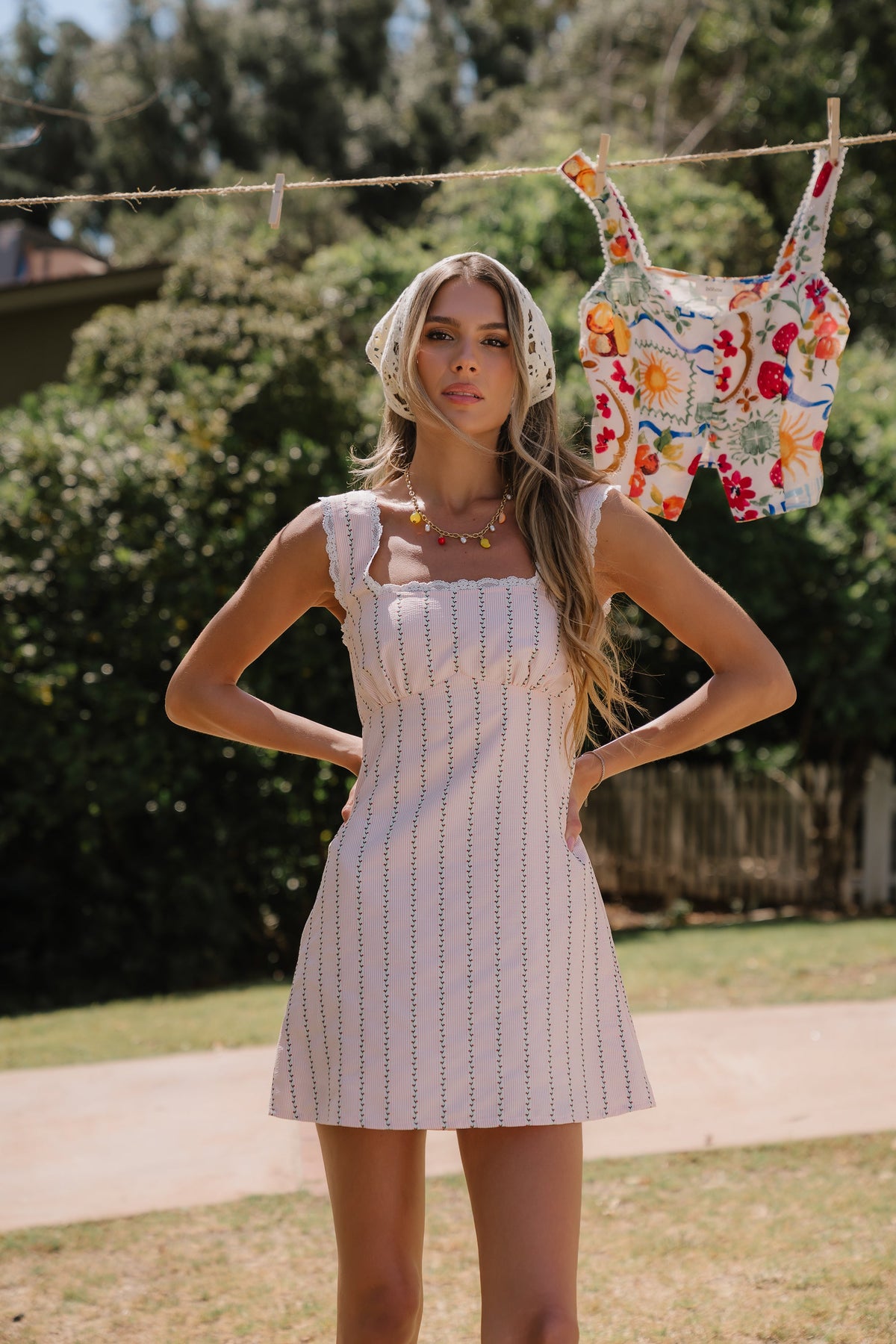 Cassie Floral Mini Dress