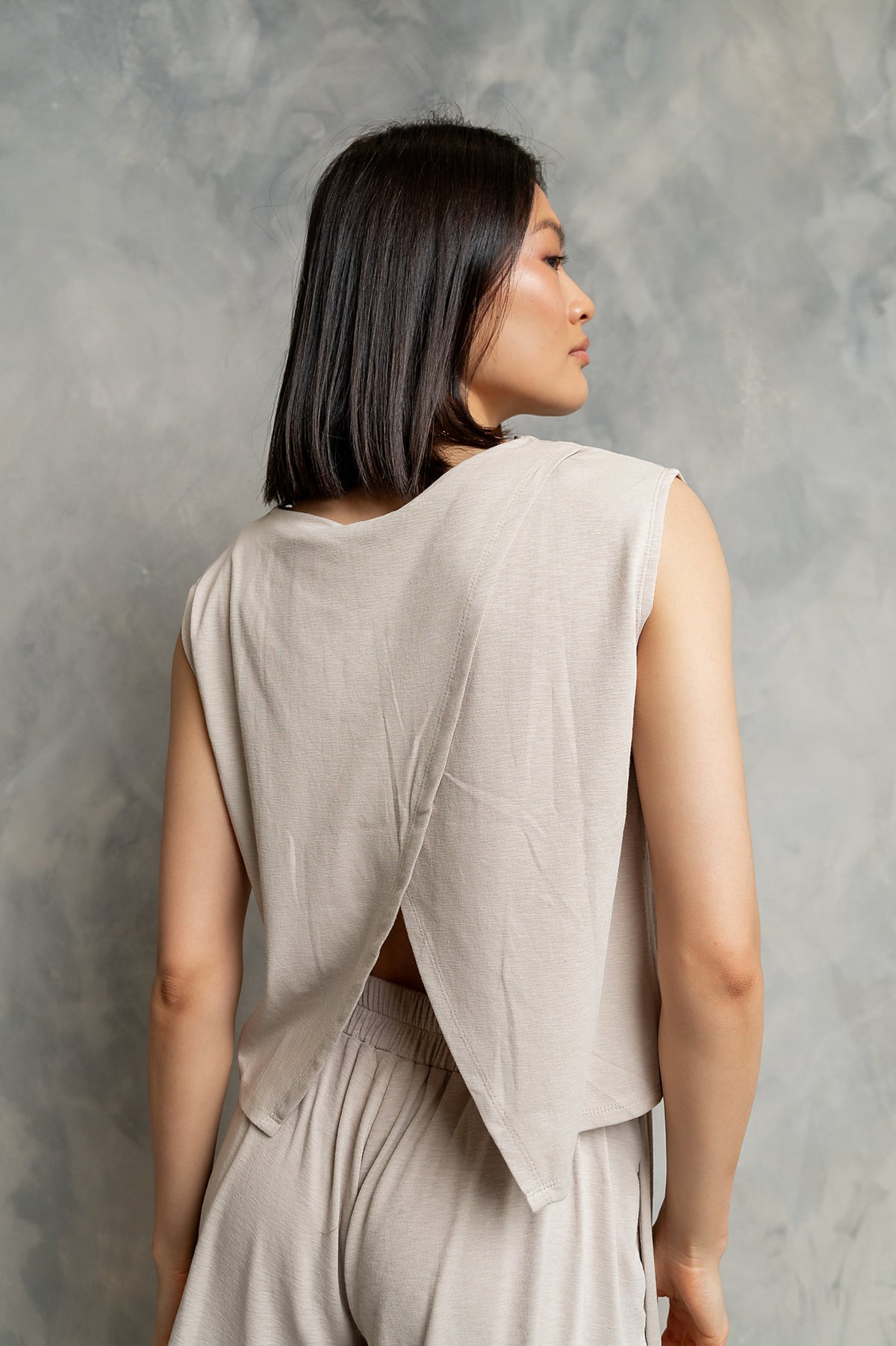 Britta Tank Top in Bone