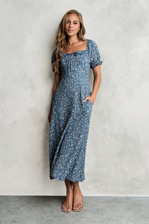 Carter Floral Midi Dress