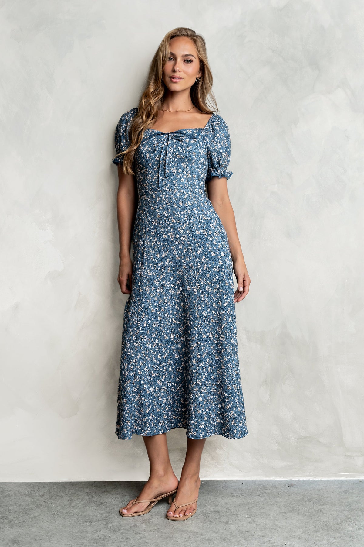 Carter Floral Midi Dress