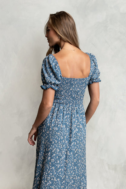 Carter Floral Midi Dress