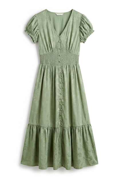 Eliza Maxi Dress in Green