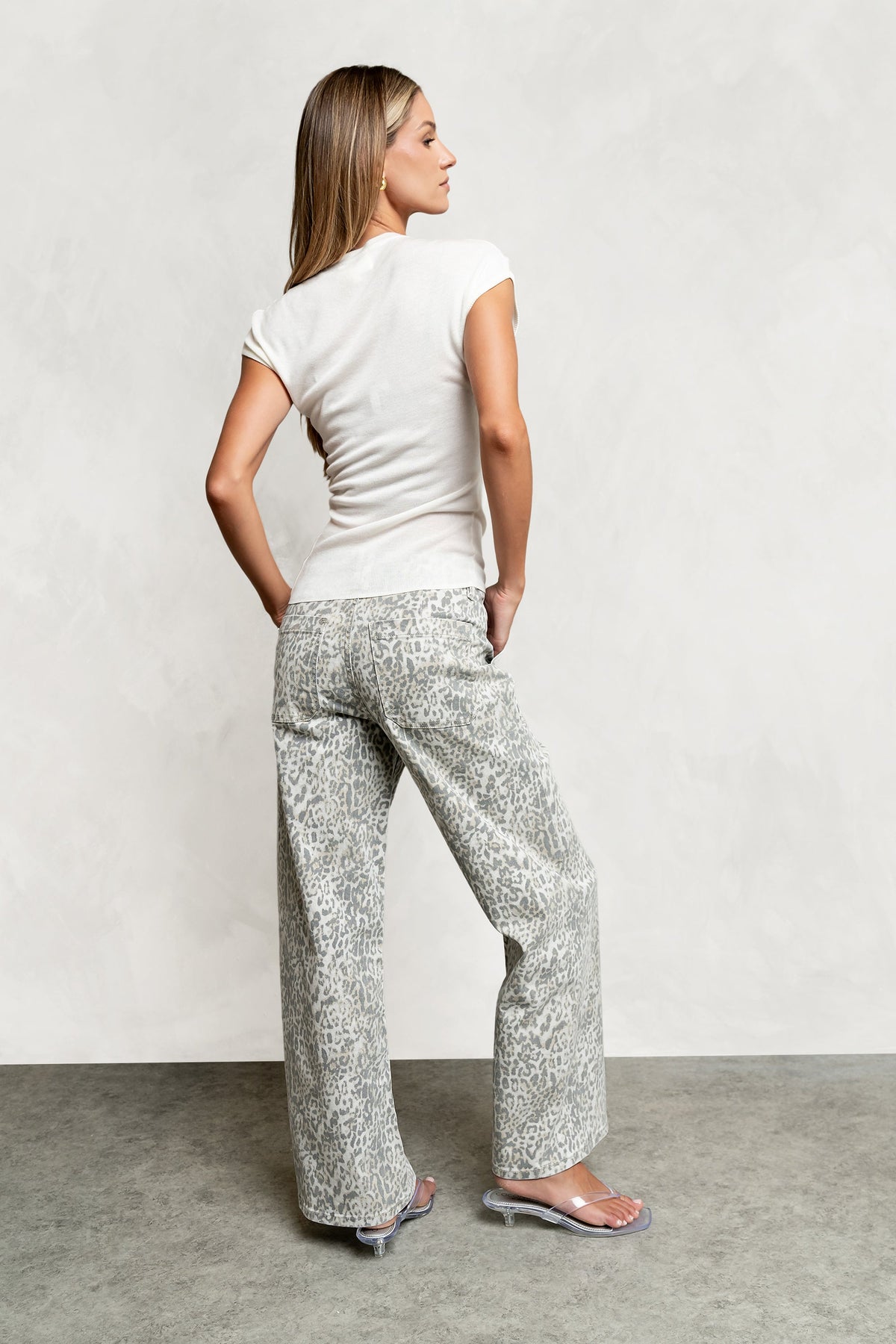 Halsey Leopard Jeans