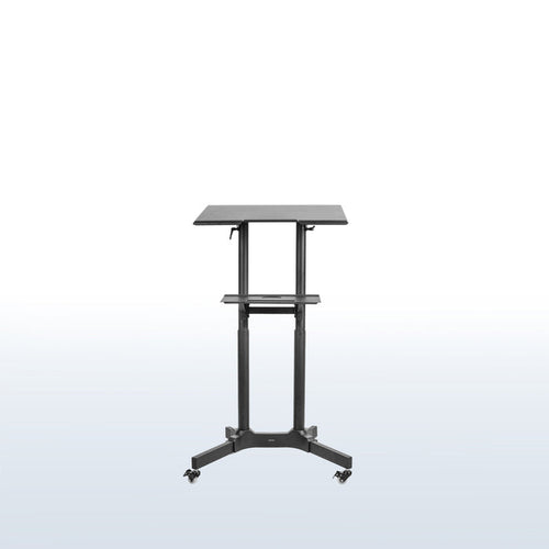Height Adjustable Mobile Podium Cart