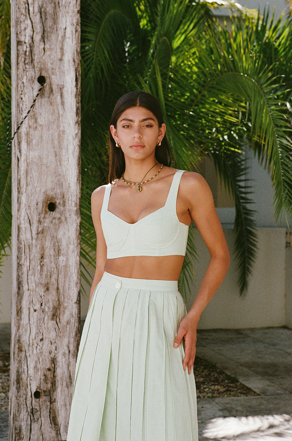 SAMPLE-Dien Top - Green