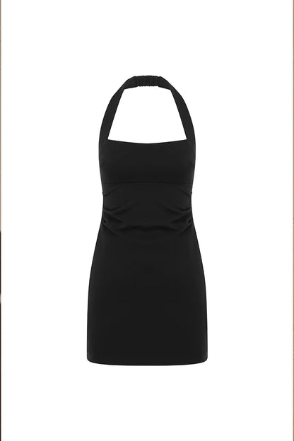 FRANCA MINI DRESS - BLACK