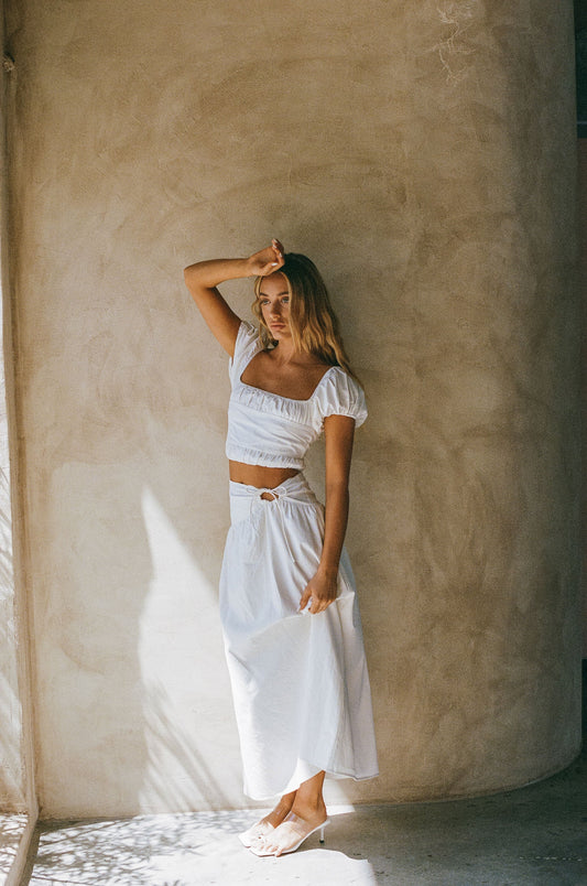 SAMPLE-Dahana Midi Skirt