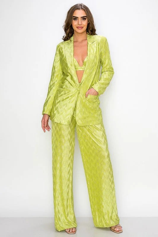 3 PCs Loving It Pant Set