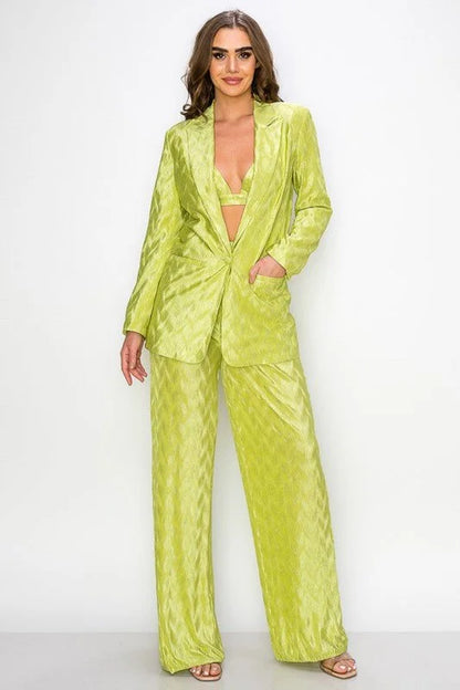 3 PCs Loving It Pant Set