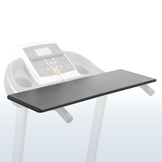 This innovative design, fitting most treadmills on the market, allows you to get your work done while walking, making it possible to study, do homework, research, shop, and more while on the move.