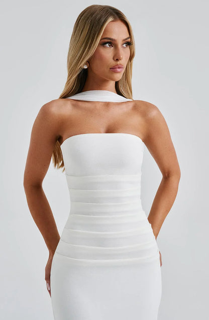 Yulia Maxi Dress - Ivory