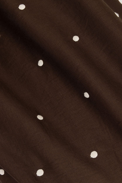Flores Dress - Chocolate Speck
