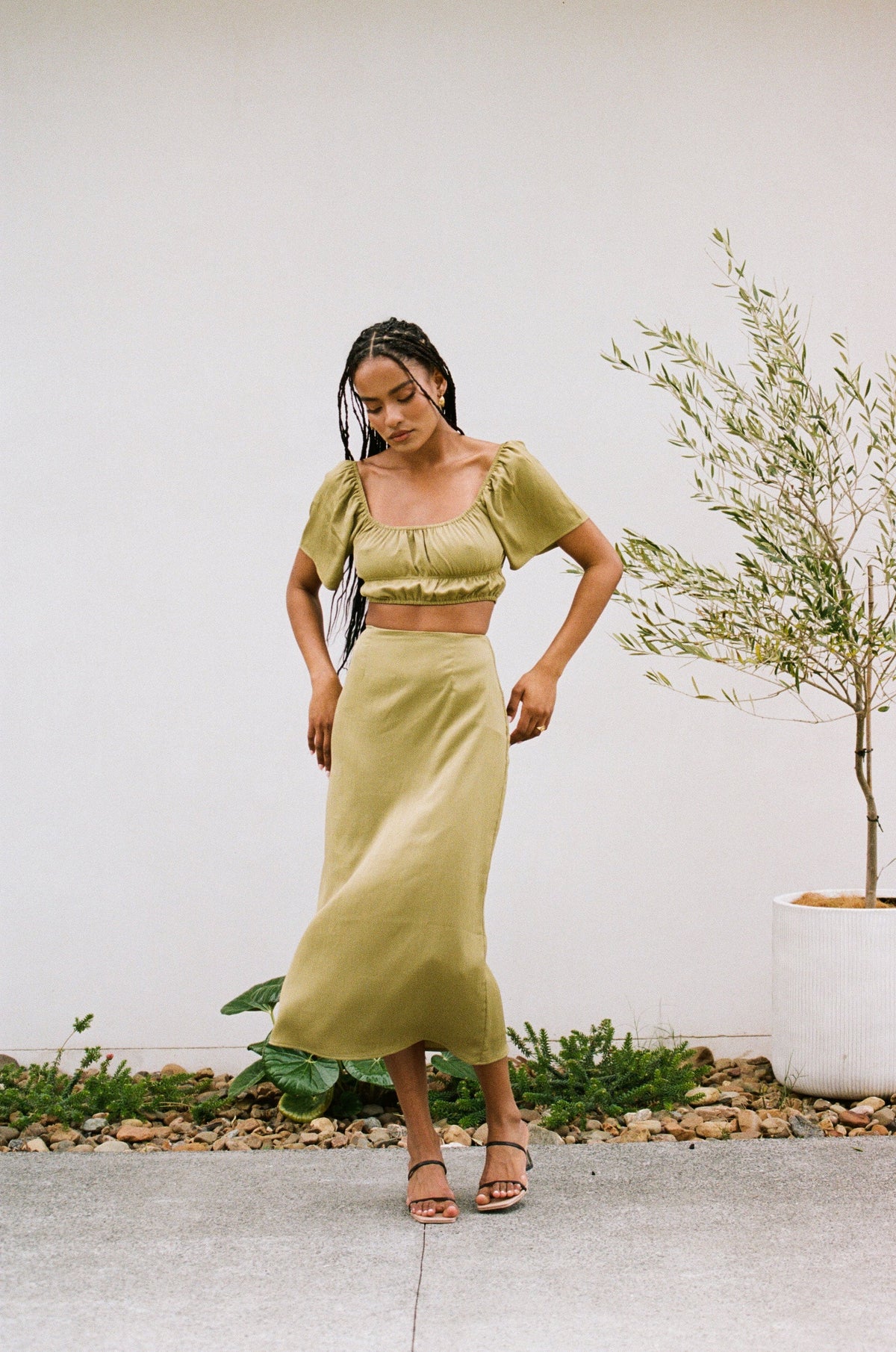 SAMPLE-Fiore Midi Skirt