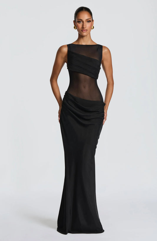 Gracelyn Maxi Dress - Black