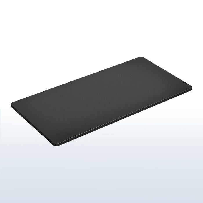 Sturdy desk tabletop for sit or stand electric or manual desk frames.