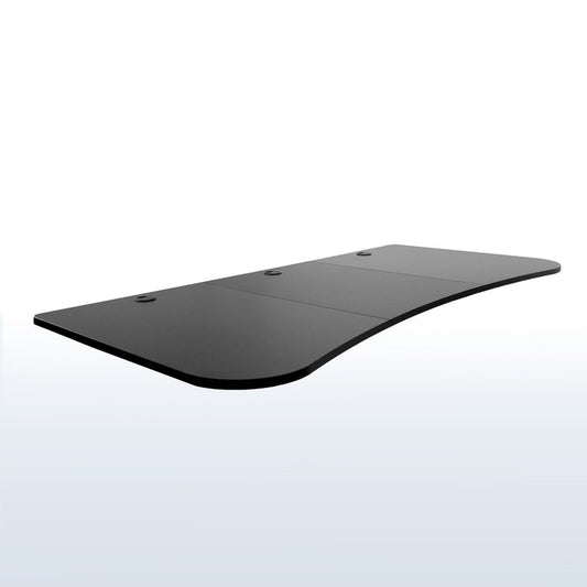 Sturdy three-panel curved table top from VIVO.