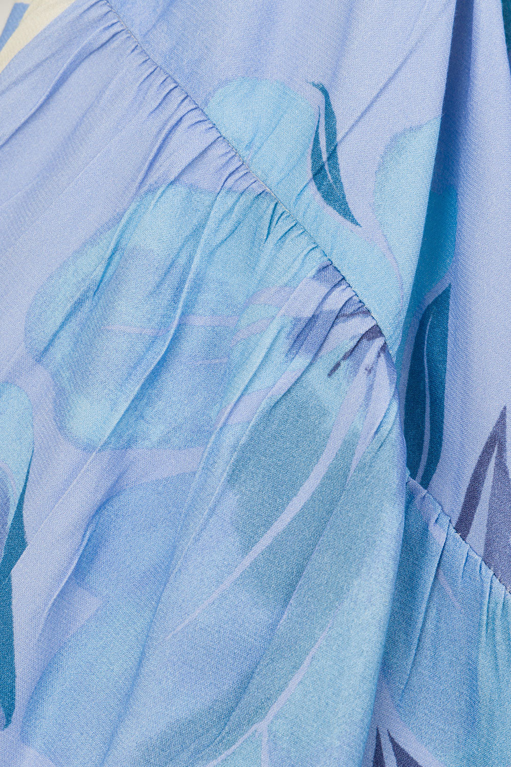 Lani Shorts - Azure Bloom