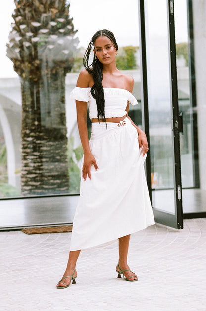 SAMPLE-Dahana Midi Skirt