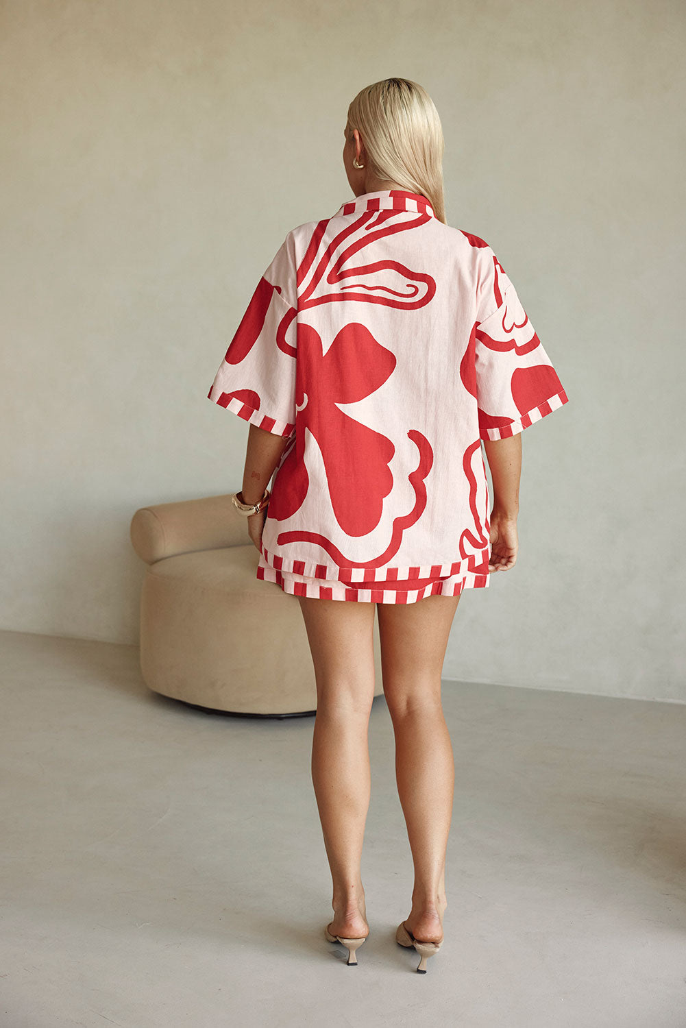 SAMPLE-Delphia Top - Darling Floral