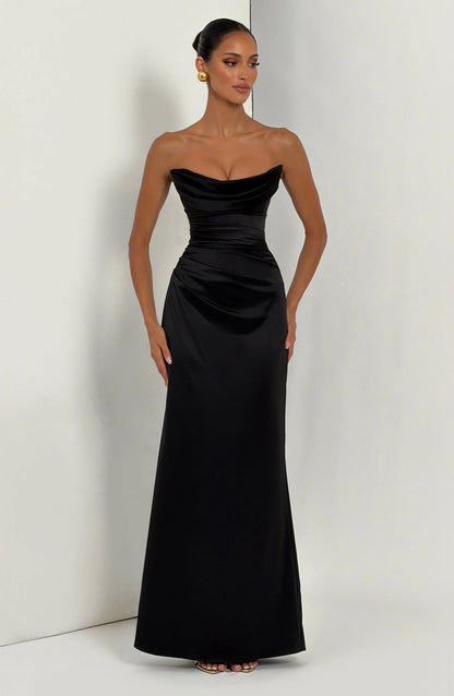 Vessa Maxi Dress - Black