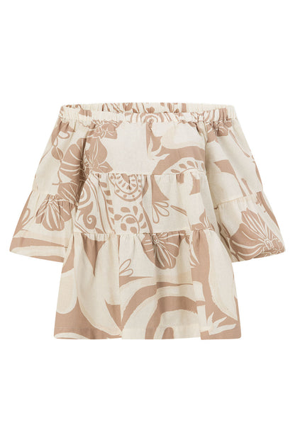 Adina Top - Paisley Sunset